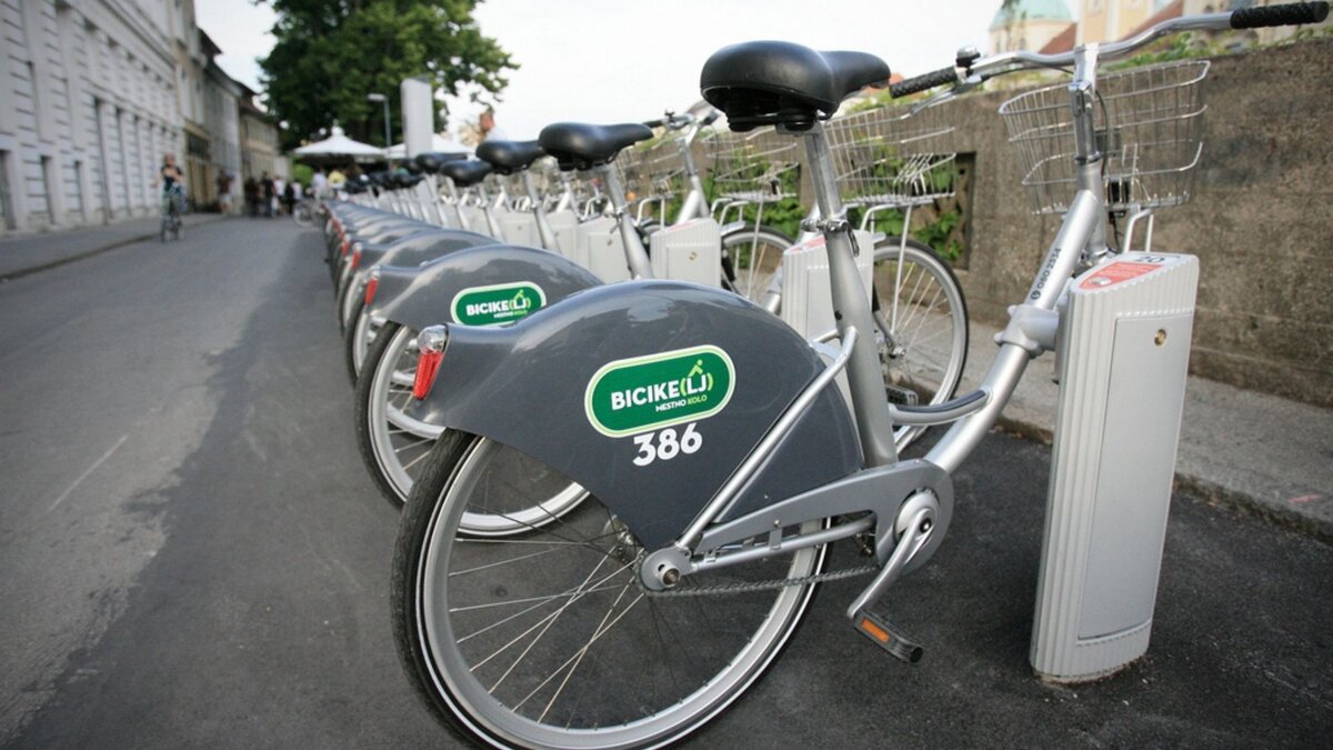 Городские велосипеды Любляны