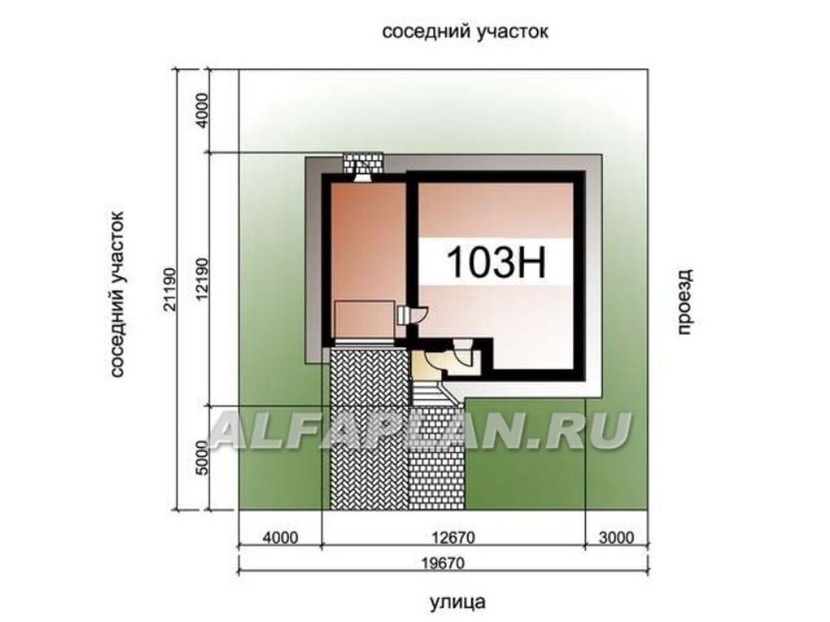 Проект дома 103ас оптима