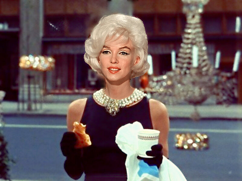 коллаж автора (сделан со всем уважением и любовью к двум великим актрисам)