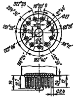 Изображение РШ19 из советского datasheet