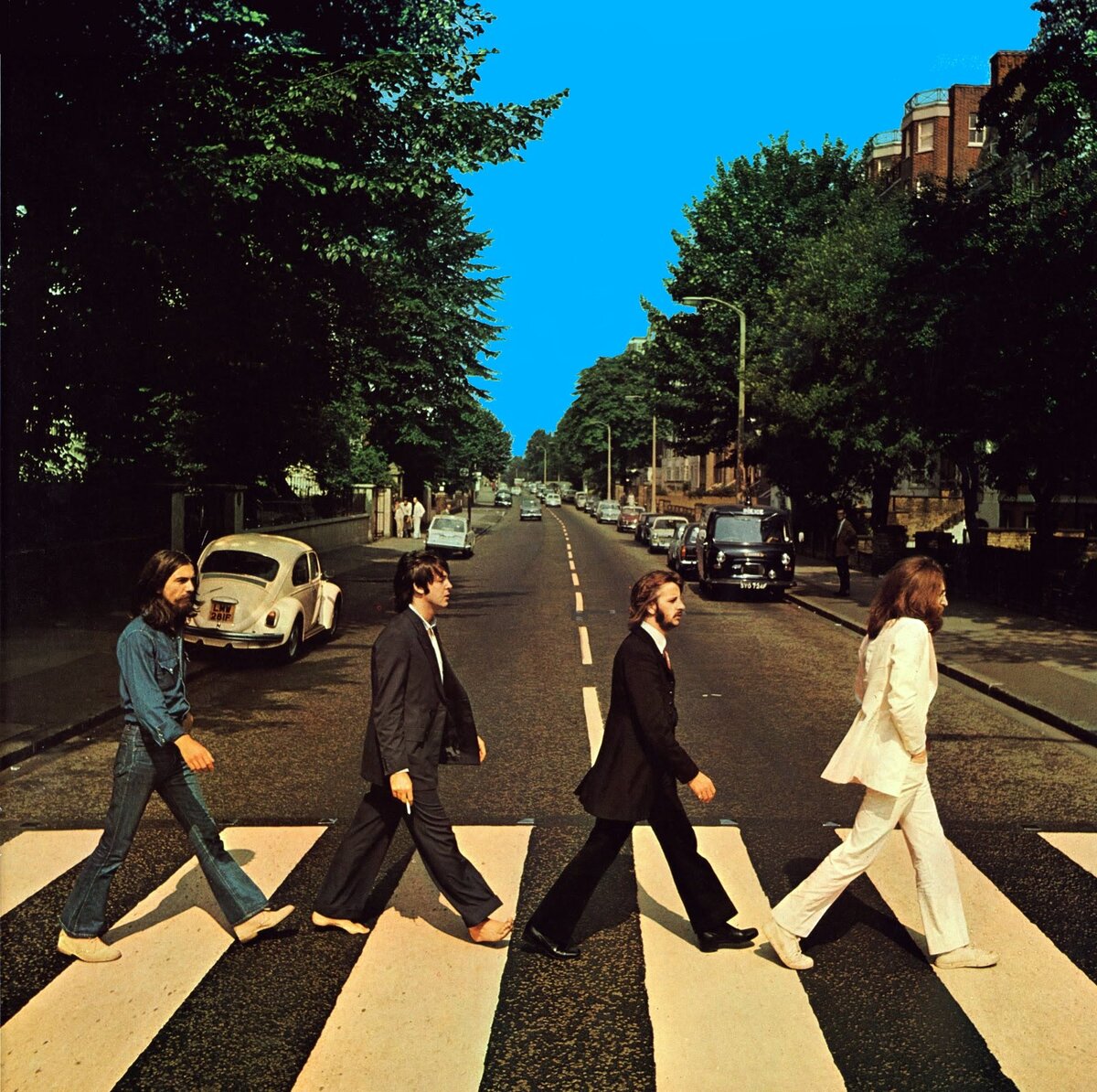 Beatles. Обложка альбома "Abbey Road"
