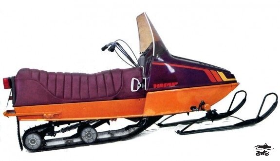 Невиданная по тем временам подвеска на склизах. Фары уже нет. Заднего хода тоже. Фото из архива журнала "За Рулем"