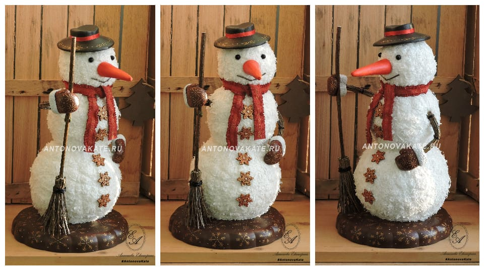 Мой снеговичок.