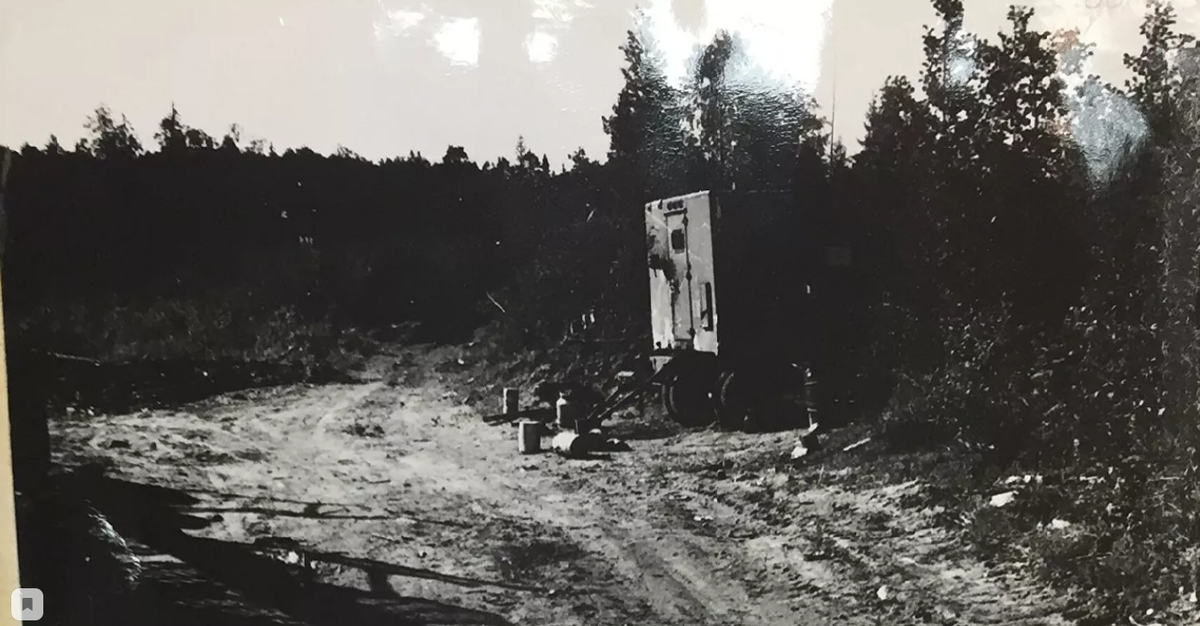 Место двойного убийства в Петрозаводске