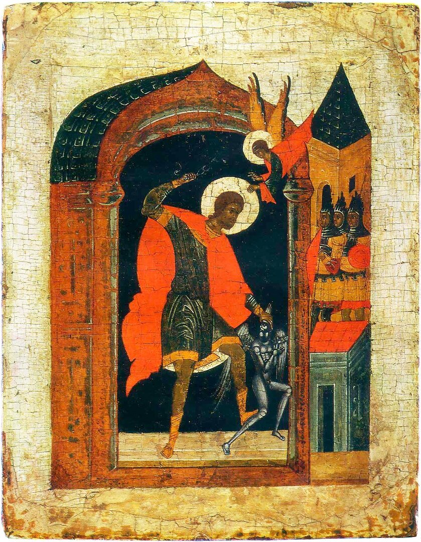 Икона Никиты Бесогона. Первая половина XVI в.