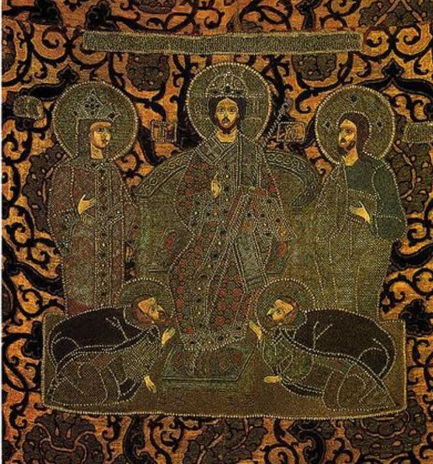 Вышивка работы царевны Ксении (Годуновой)