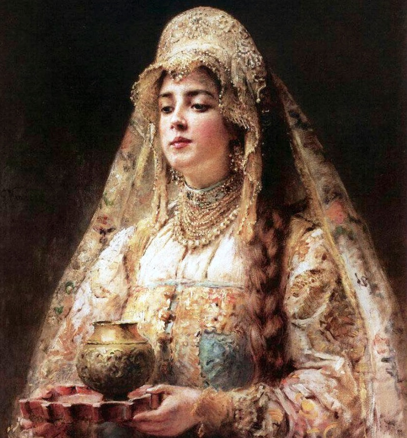 Коса до пояса - девичья гордость.