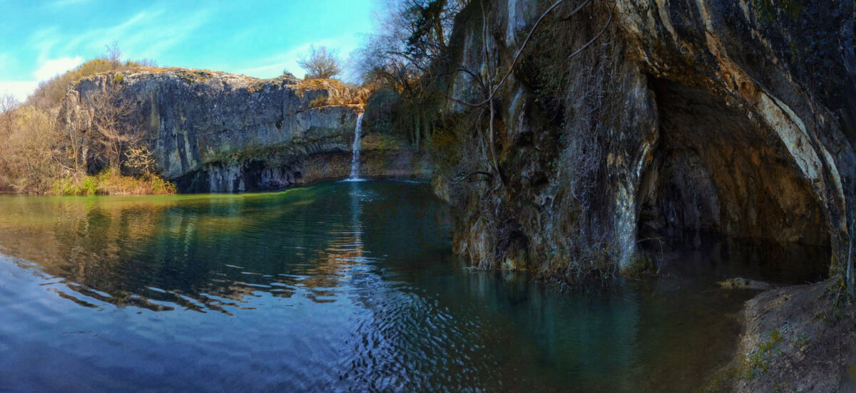 С родное севастополь водопад коба чаир карта