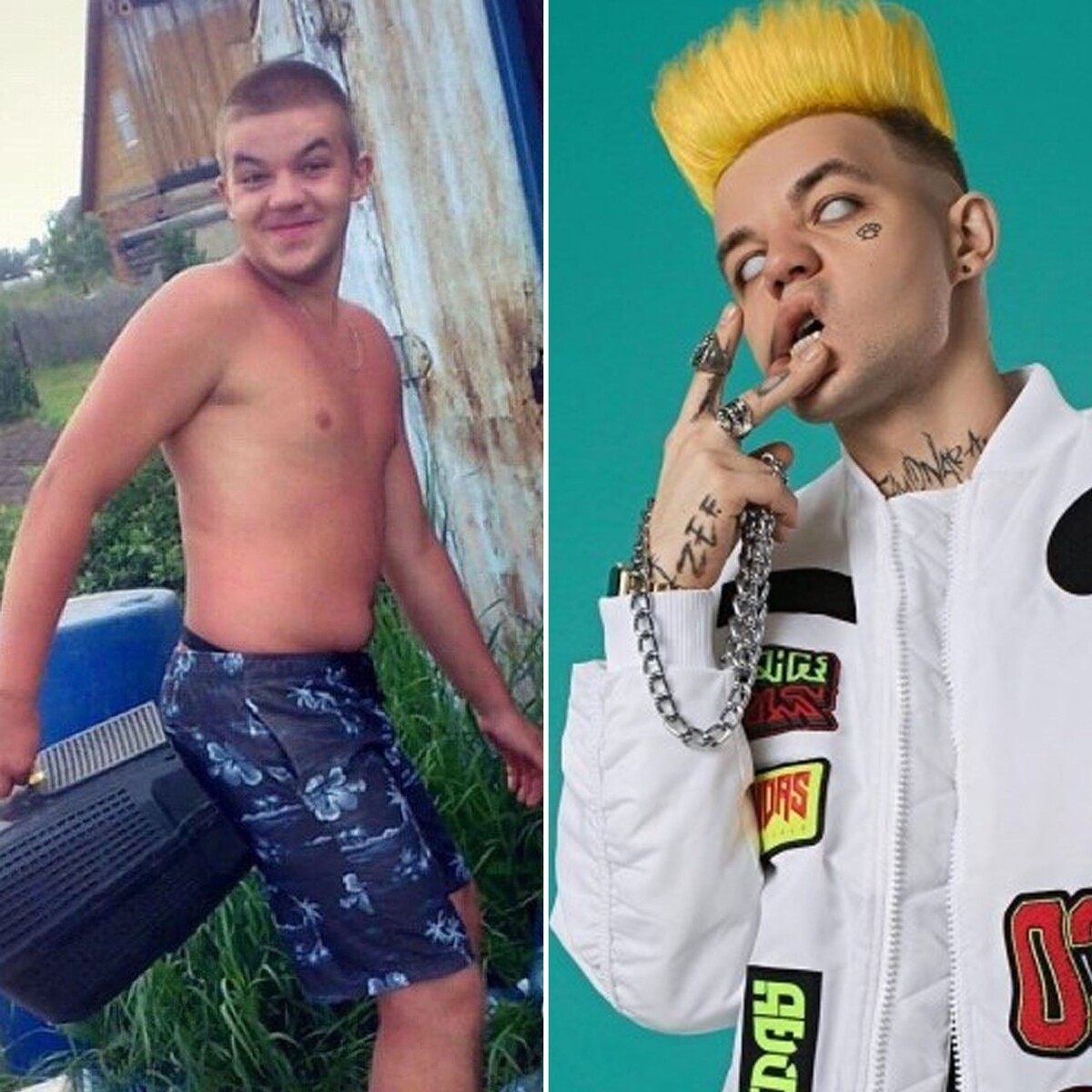 Белоглазый рэпер Пузенюк 