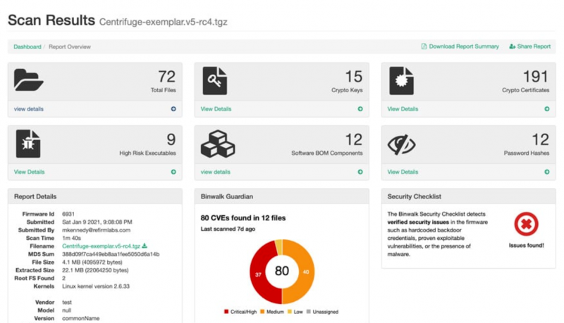 Refirm Labs: New Binwalk Platform