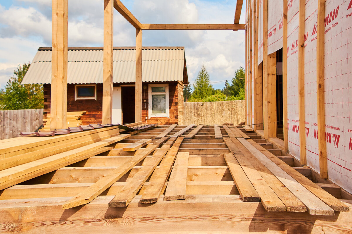 Каркасные дома в Северская отделка