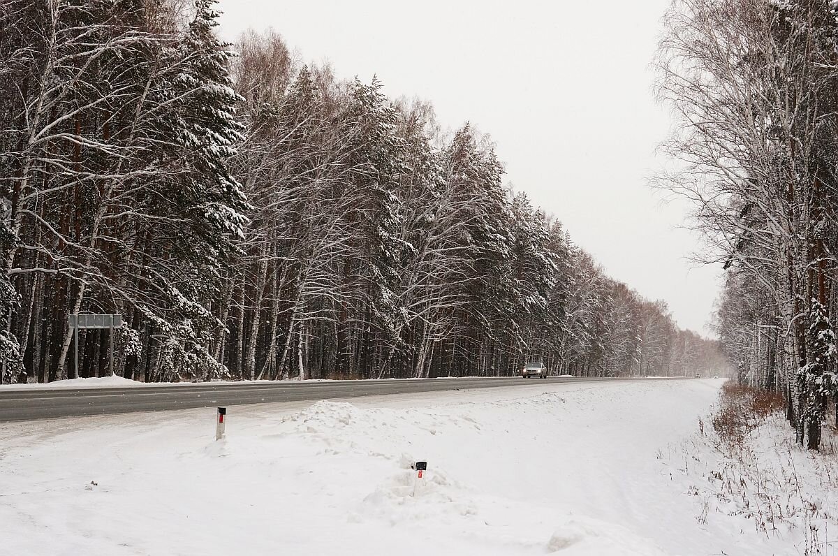 Первые километры трассы