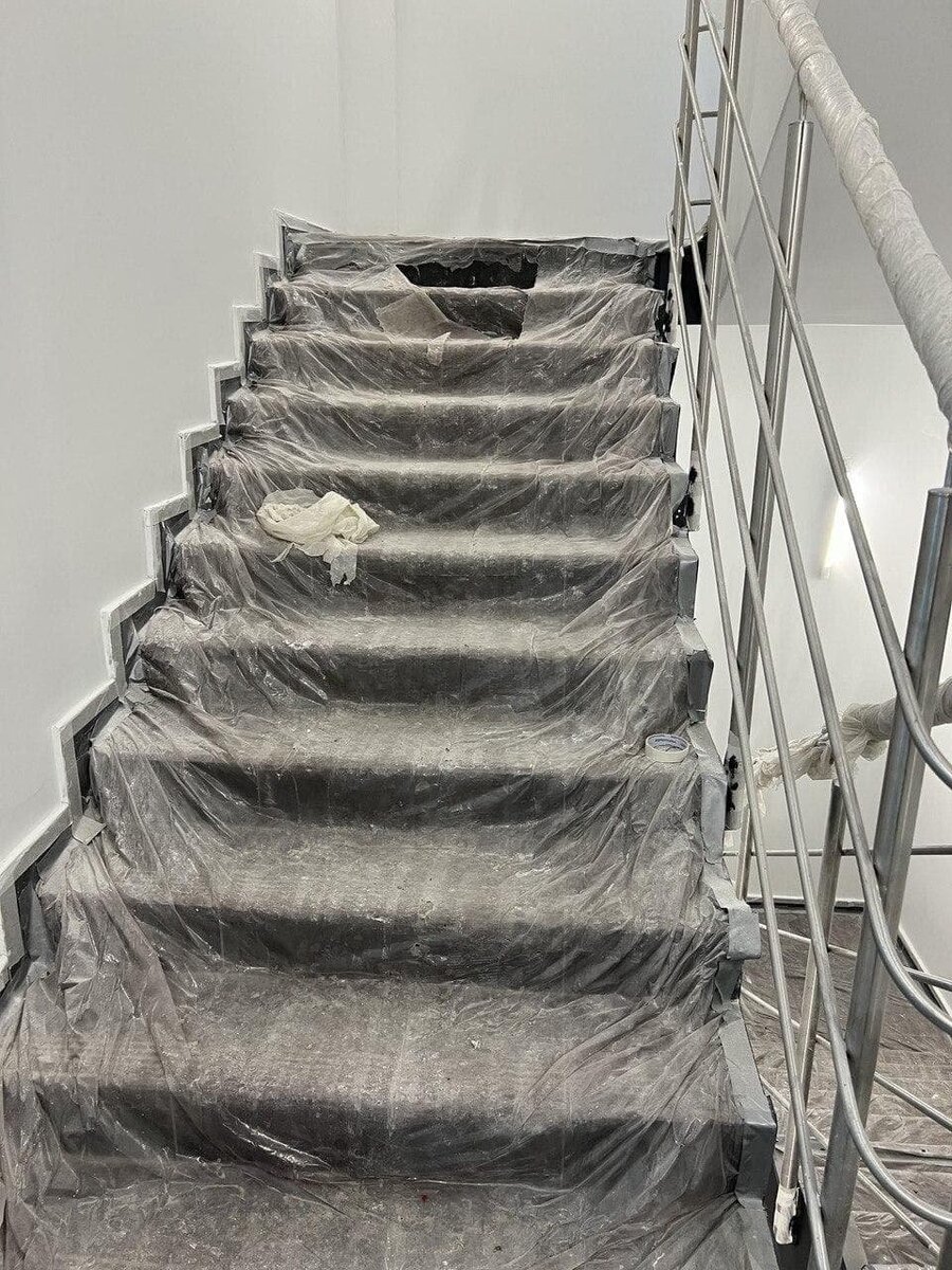 Лестница в ЖК "Jazz". Фото: ТГ-канал «Novostroyman. Москва. Недвижимость» 