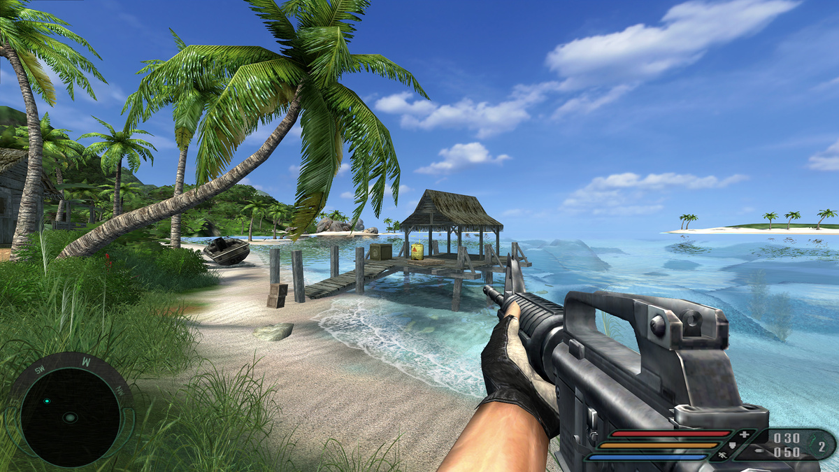 Скриншот из игры Far Cry 1.