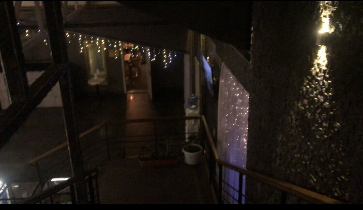 Лестница в отеле.