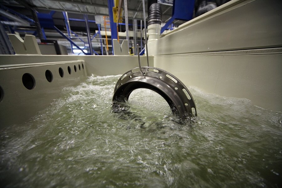 Процесс нанесения гальванического покрытия