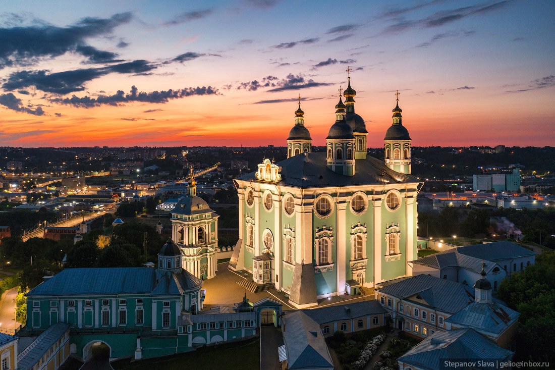 Смоленск с высоты — город-крепость | Gelio | Слава Степанов | Дзен