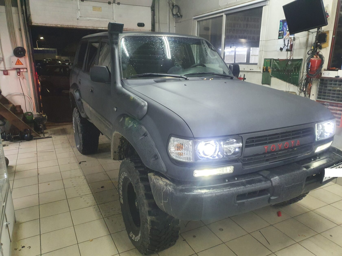 Toyota Land Cruiser 80 ещё не OLD Таймер, но уже YOUNG таймер