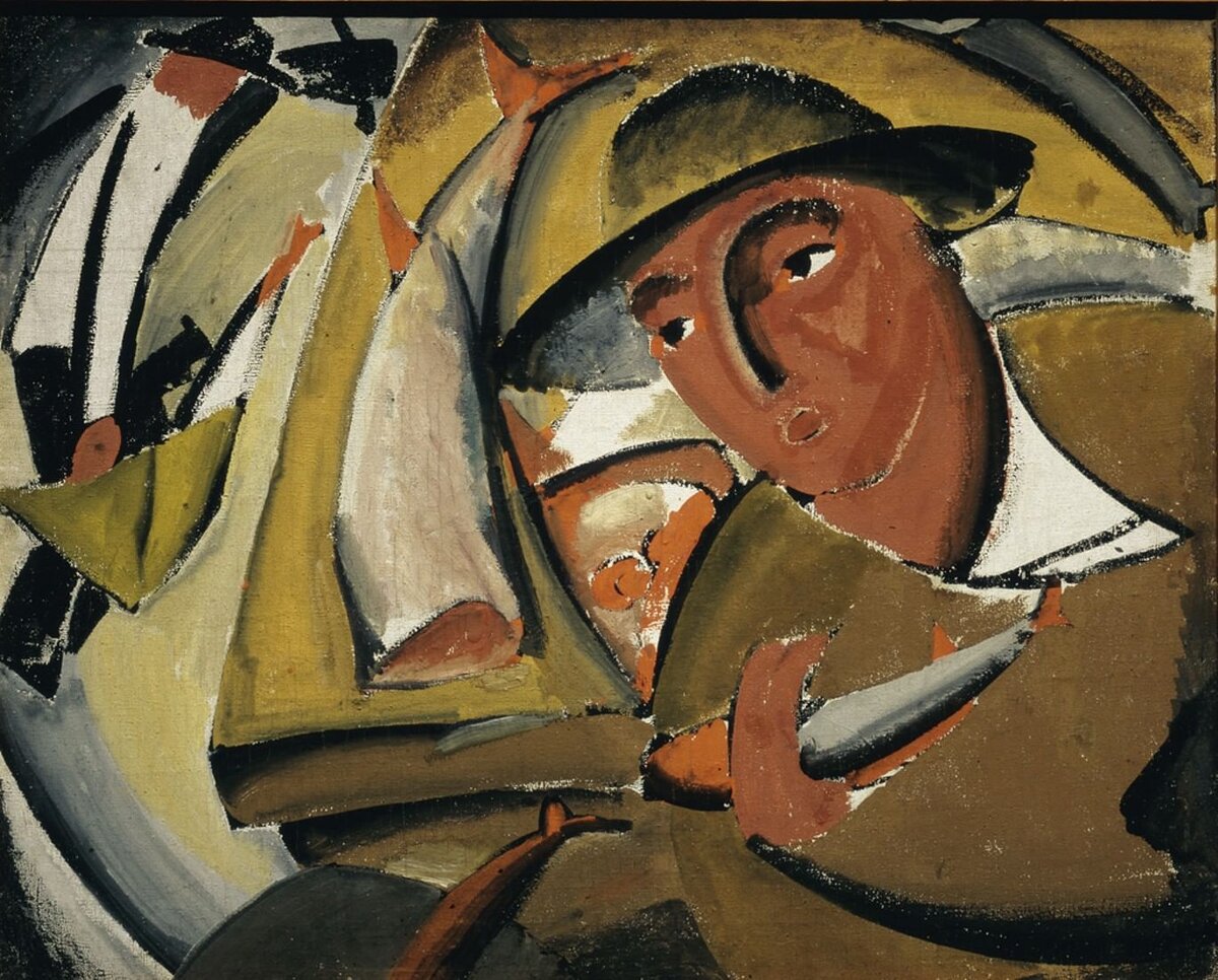 Продавец рыб 1911