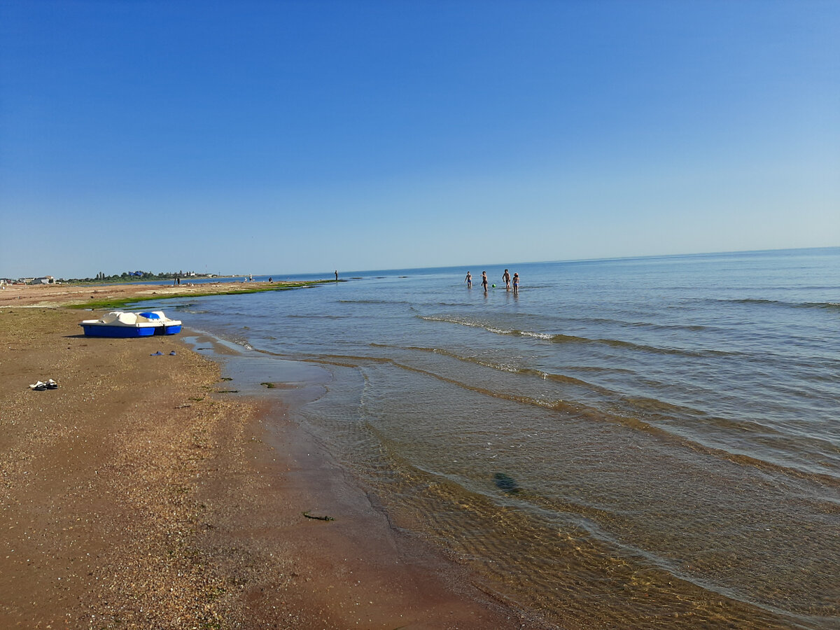 пляж в городе дербенте