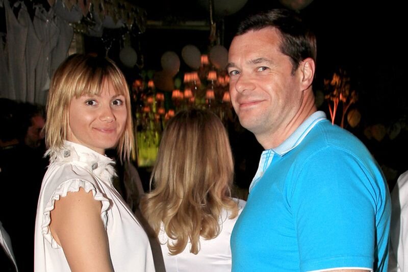 Марина Мордашова с семьей.