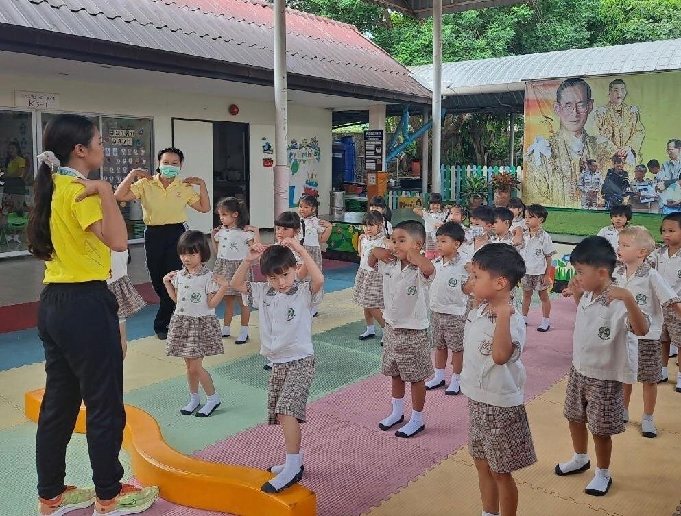 Школа Baantonrak kindergarten в городе Паттайя