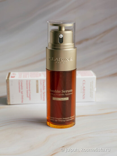 Сыворотка Double Serum Light Texture от Clarins