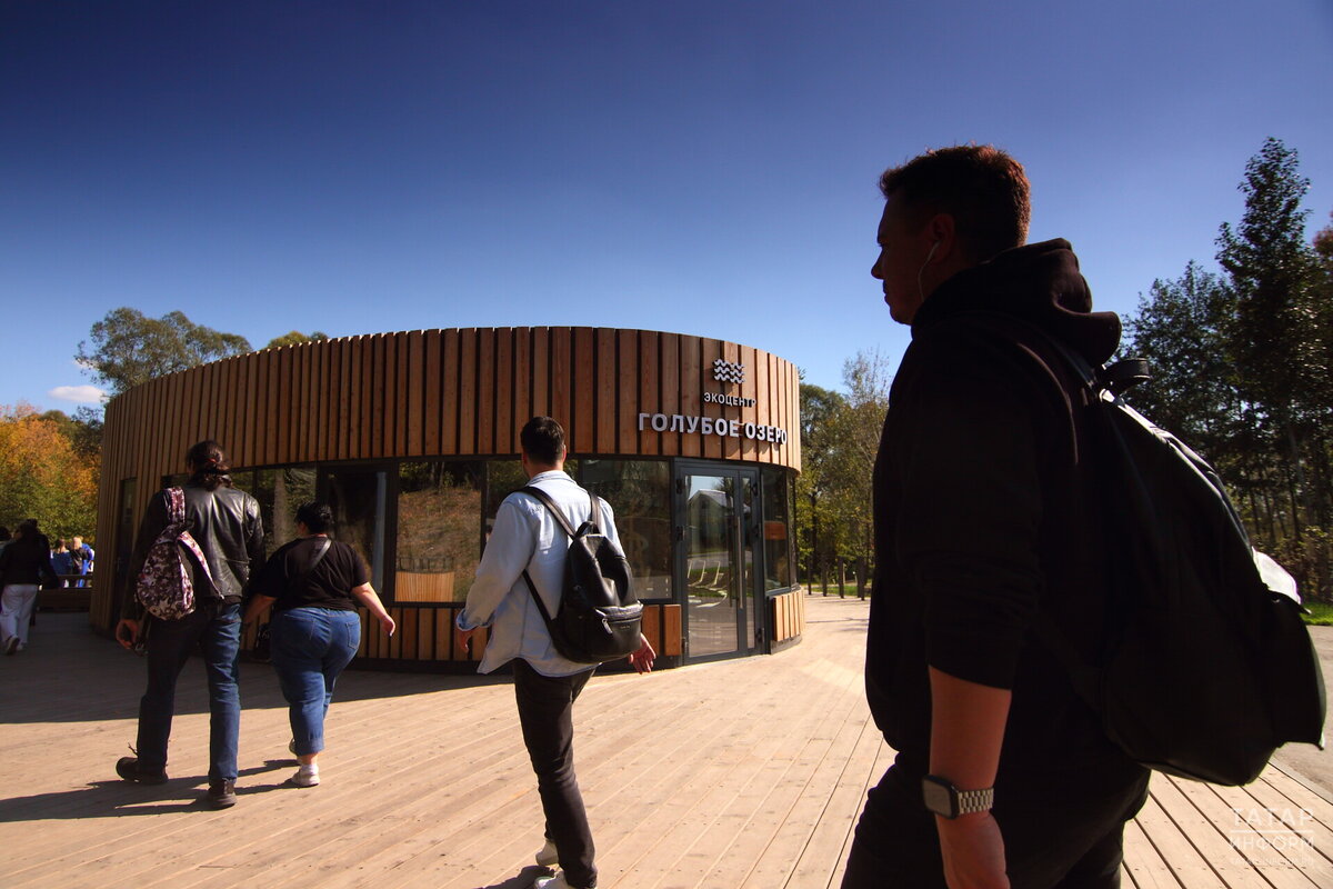 Завершилась вторая очередь благоустройства территории Большого Голубого озера в Казани. Фото: © Михаил Захаров / «Татар-информ»