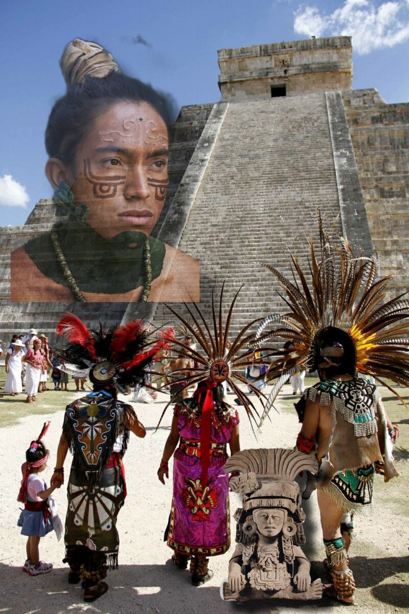 Узоры индейцев майя
