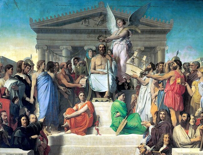 Апофеоз Гомера в полном размере