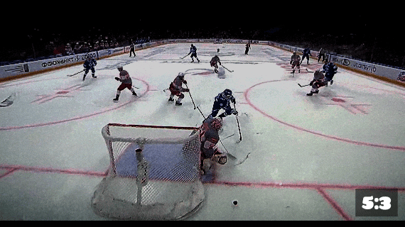 ДИНАМО 5:3 СПАРТАК. 