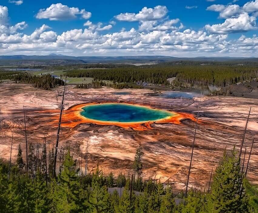 вулканы,вулкан Йеллоустоун,земля,вулканы земли,вулкан Попокатепетле