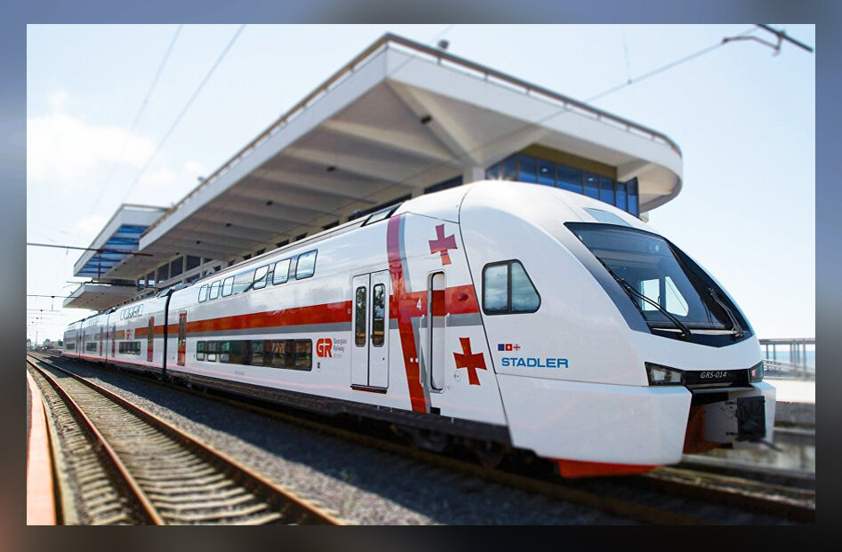 Поезд швейцарской фирмы "Stadler"