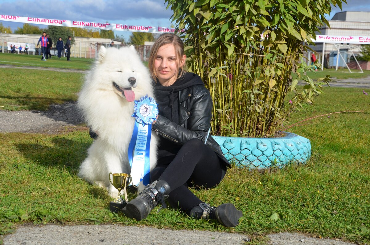 Мы с Марком, который в кои-то веки был по-настоящему доволен выставкой.