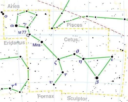 Созвездие кита (Cetus)