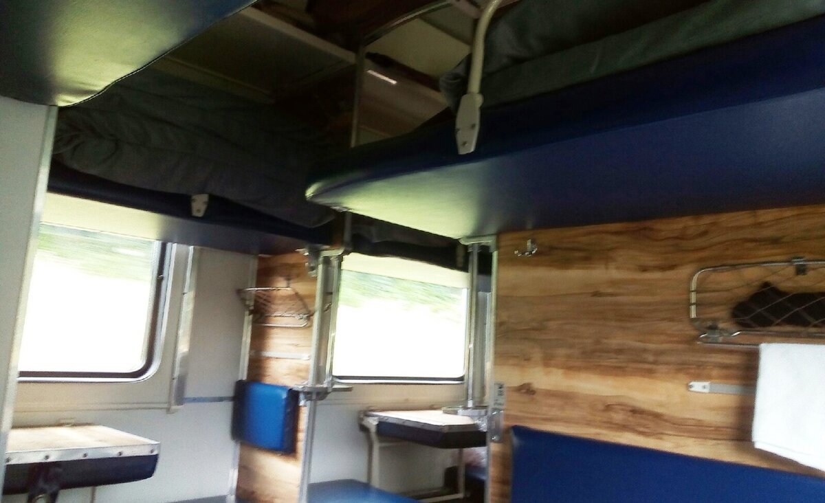 Вот такой вагон у нас был. Фото автора. 