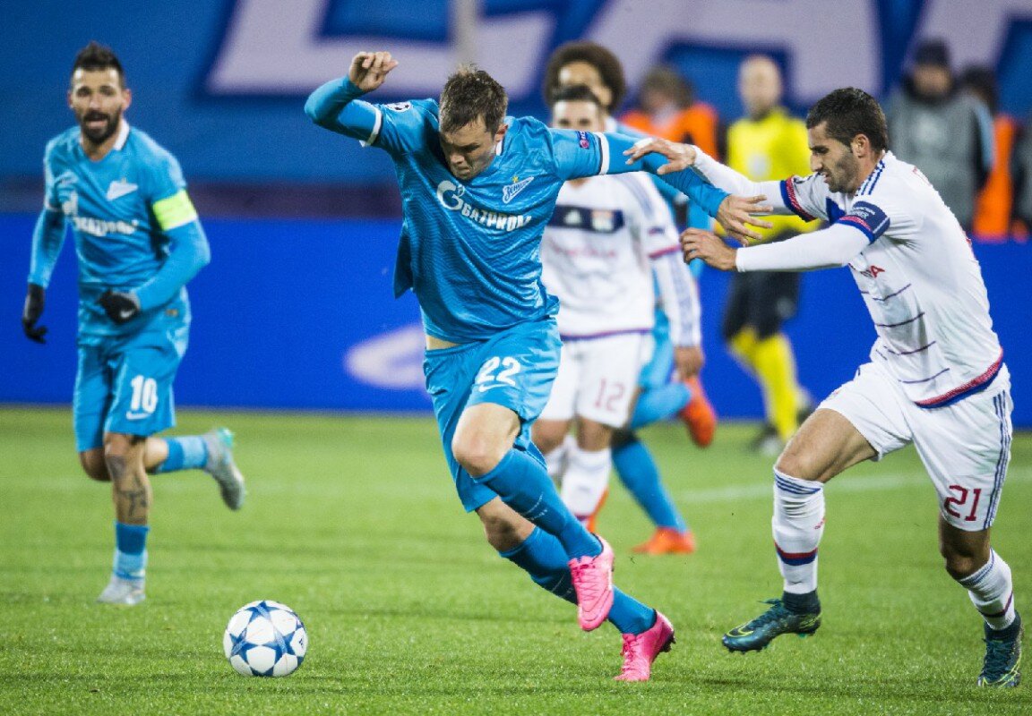 Зенит 3-1 Лион, Лига Чемпионов УЕФА 2015/2016 