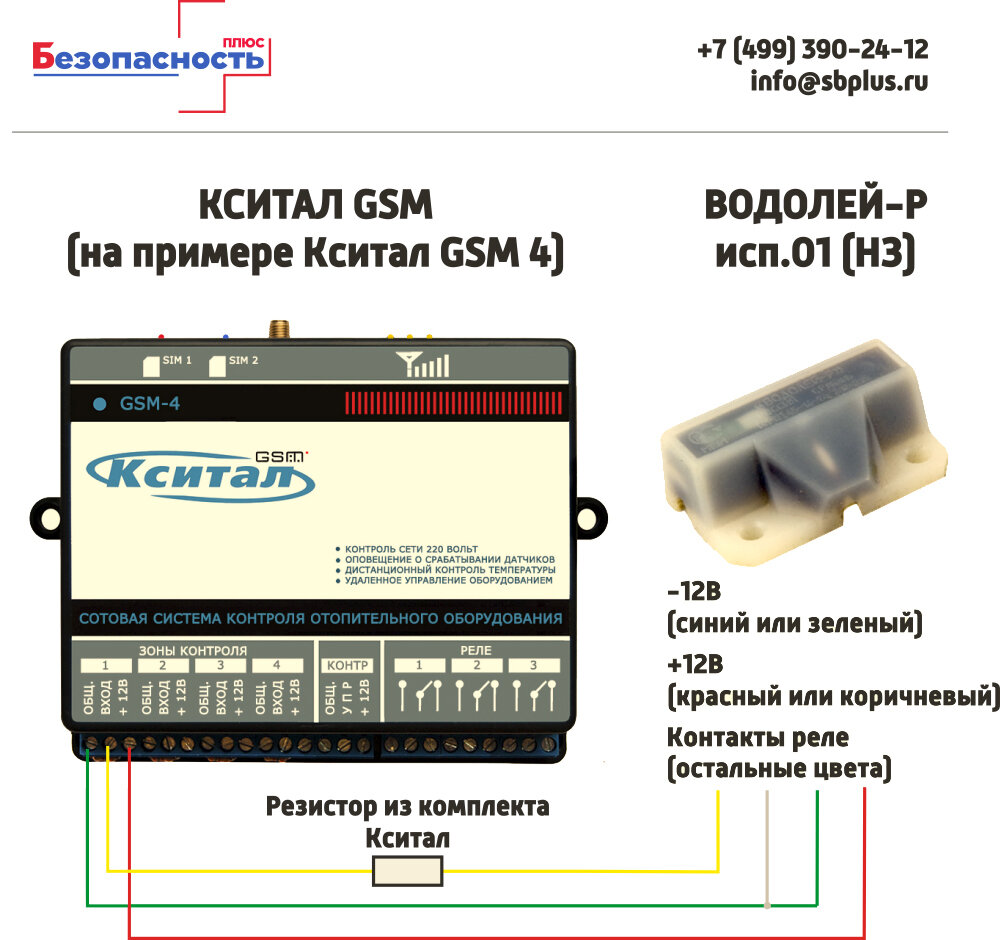 Gsm схема подключения