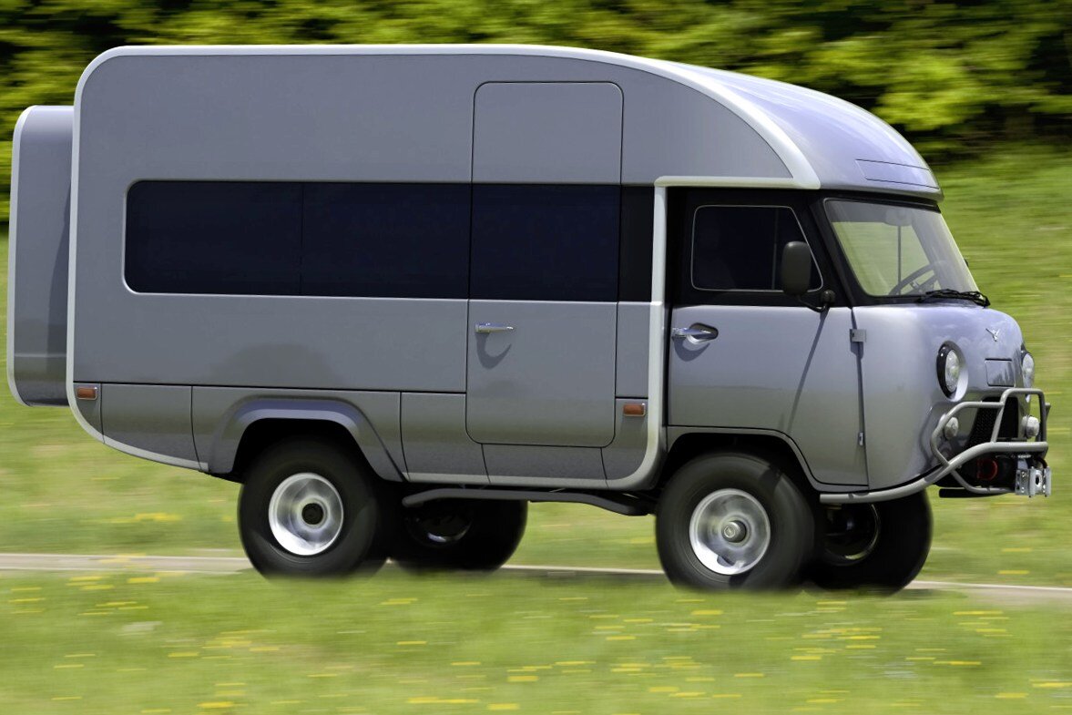 Проект автодома на базе УАЗ-452 Сергея Ходырева