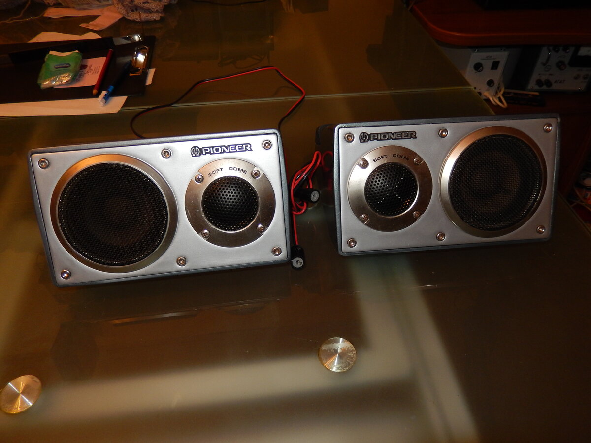 Приведенные в порядок акустические системы Pioneer TS-X9, изготовленные в Японии в 1979 году