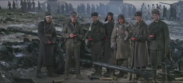 Кадр из фильма "Горячий снег" (1972)