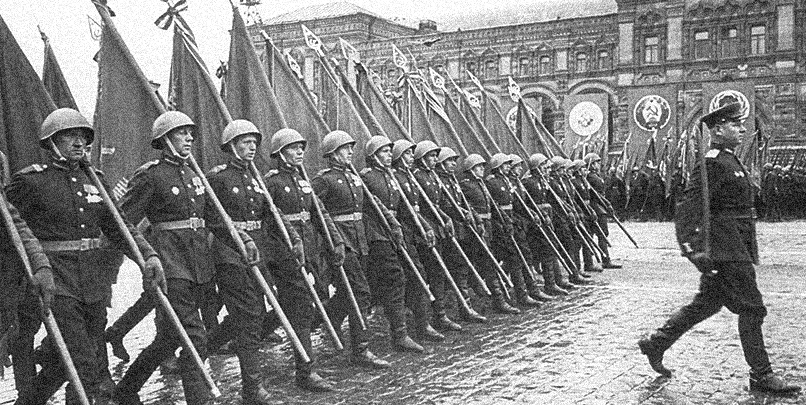 Парад победы 1945 год, парад победы 1945г, парад победы 1945 в Москве