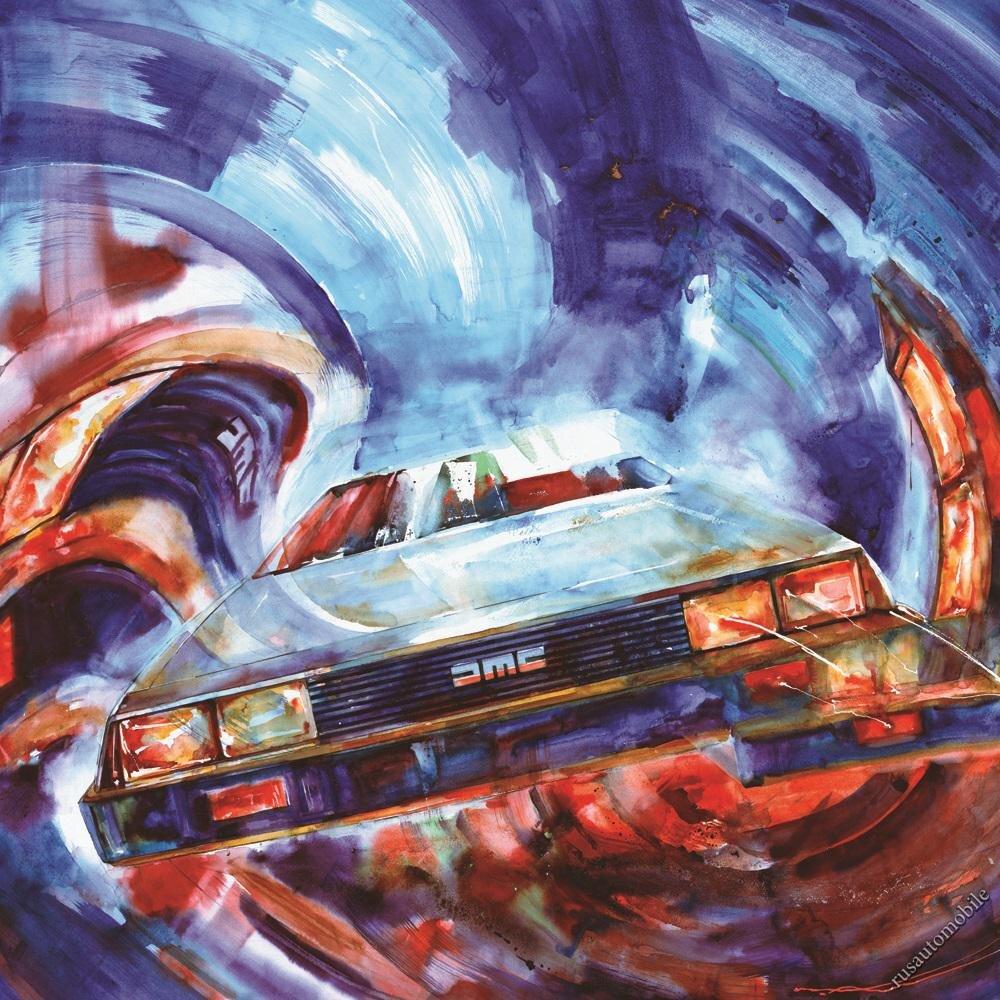 Delorian из Назад в Будущее как раз подходит к блогу :)
