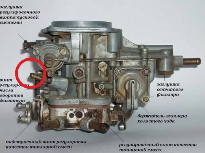 Как грамотно настроить карбюраторный узел Lada 2106?