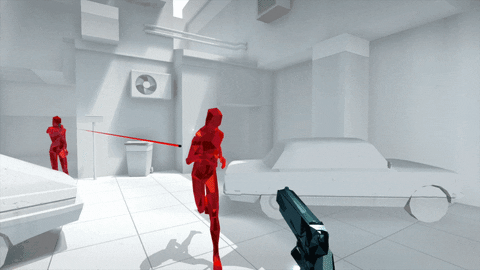 О, нет, мои малиновые штаны. Это головоломка. Самая настоящая головоломка. Вся игра про то, чтобы неторопливо принять правильные решения и спрогнозировать действия врагов. Эта игра намеренно помещает тебя в условия, в которых победа - это не методичная точная стрельба, а своеобразный балет в стиле лучших боевых сцен.