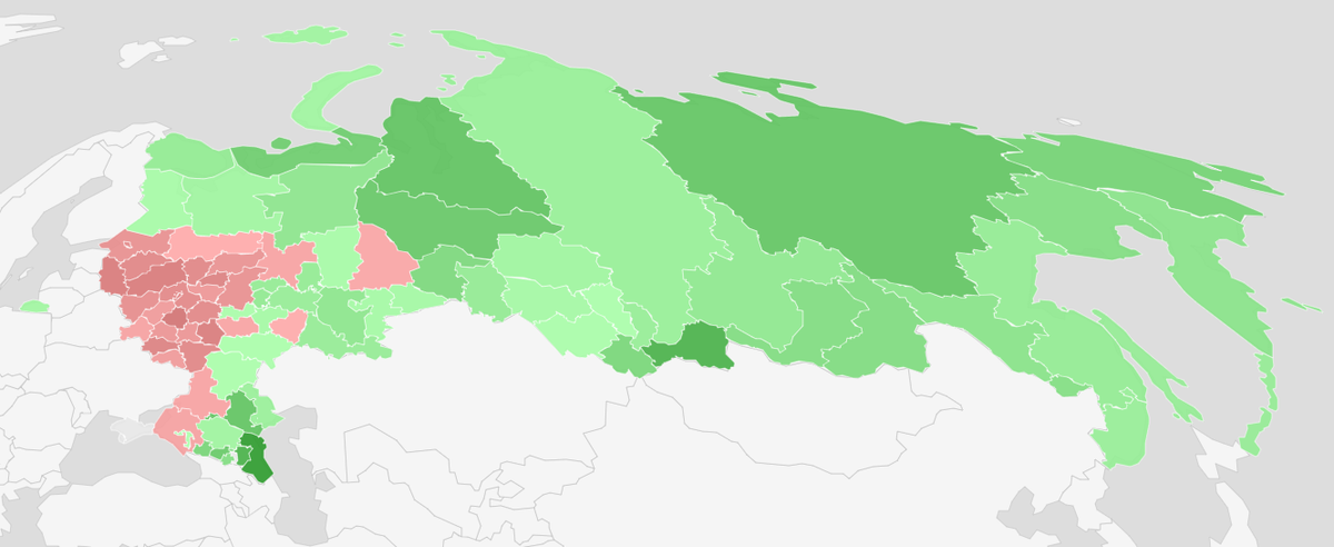 1991г. Прирост населения. Ист: www.russia.duck.consulting/