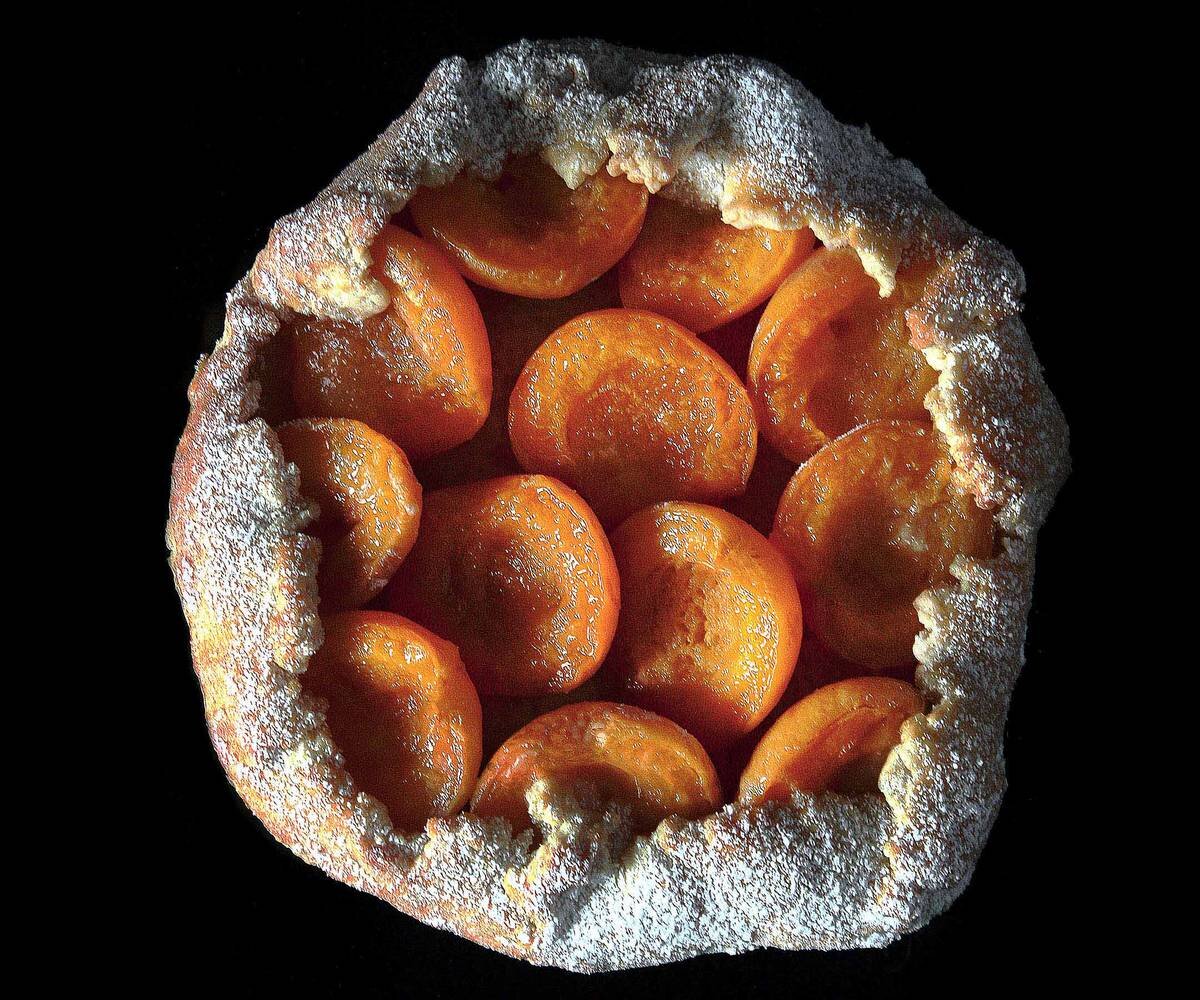 Простое песочное тесто и сочные абрикосы! 30 минут и готово!