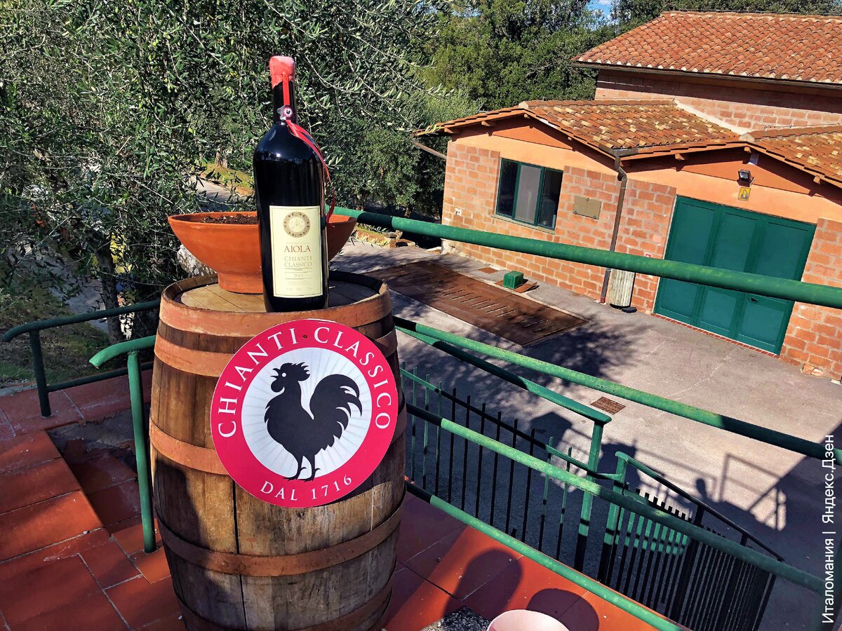 Вот! То, что вы увидите первым, подъезжая к винодельне.