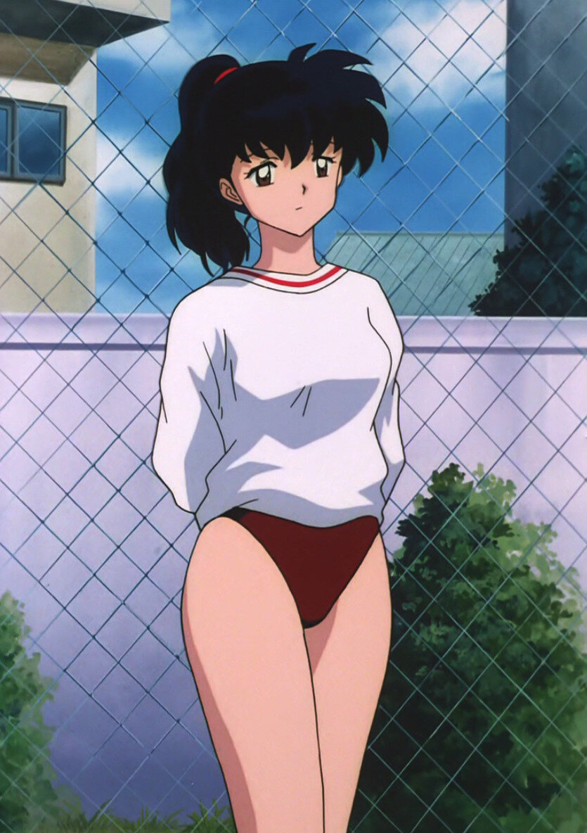 красный купальник, необычно)