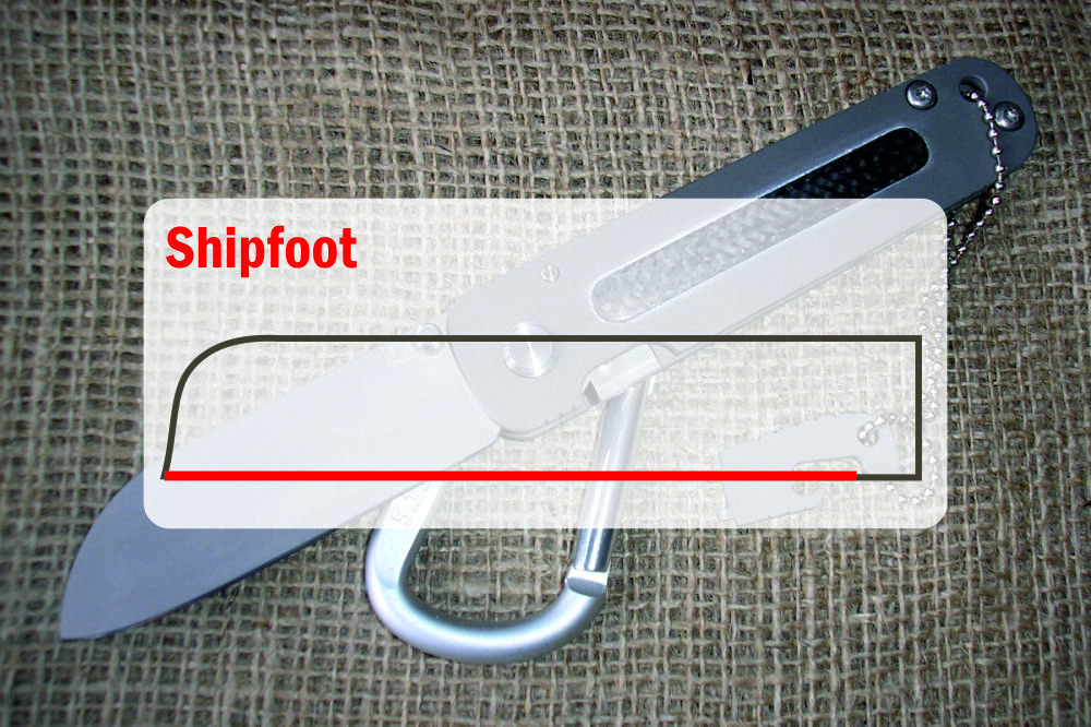 Профиль клинка "shipfoot"...